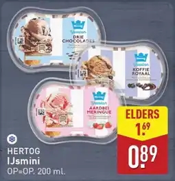 ALDI Hertog IJsmini aanbieding