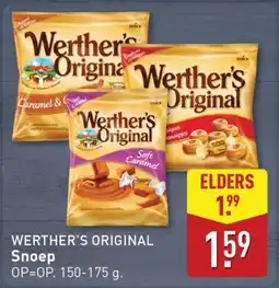 ALDI Werther's Origina Snoep aanbieding