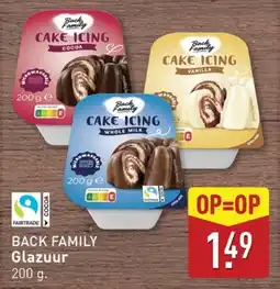 ALDI Back Family Glazuur aanbieding