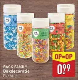 ALDI Back Family Bakdecoratie aanbieding
