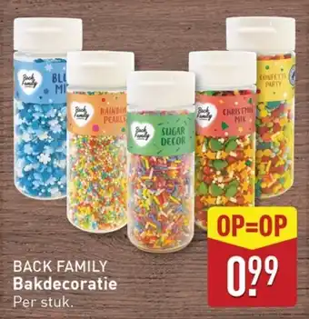ALDI Back Family Bakdecoratie aanbieding