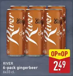 ALDI River gingerbeer aanbieding