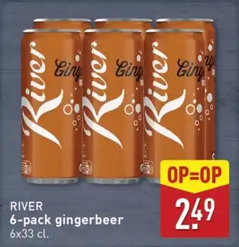 ALDI River gingerbeer aanbieding