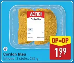 ALDI Cordon bleu aanbieding