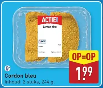 ALDI Cordon bleu aanbieding