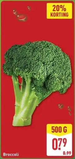 ALDI Broccoli aanbieding