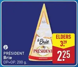 ALDI Président Brie aanbieding