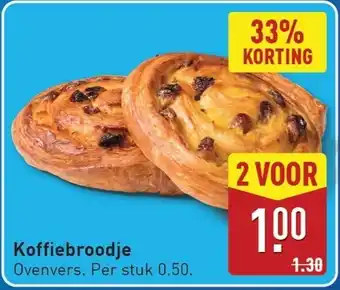 ALDI Koffiebroodje aanbieding