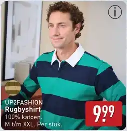ALDI Up2fashion Rugbyshirt aanbieding