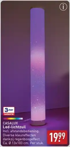 ALDI Casalux Led-lichtzuil aanbieding
