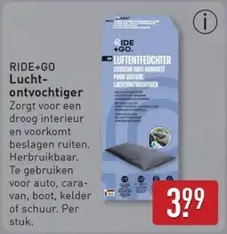 ALDI Ride+go lucht ontvochtiger aanbieding