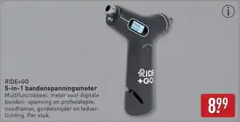 ALDI Ride+go 5-in-1 bandenspanningsmeter aanbieding