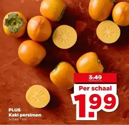 PLUS PLUS Kaki persimon aanbieding