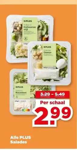 PLUS Alle PLUS Salades aanbieding