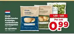 PLUS PLUS Nederlandse Kruimige, vastkokende aardappelen aanbieding