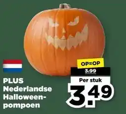 PLUS PLUS Nederlandse Halloween- pompoen aanbieding