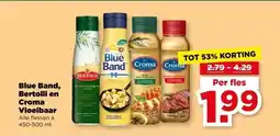 PLUS Blue Band, Bertolli en Croma Vloeibaar aanbieding