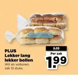 PLUS PLUS Lekker lang lekker bollen aanbieding