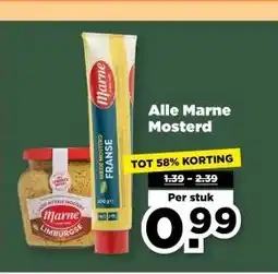 PLUS Alle Marne Mosterd aanbieding
