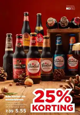 PLUS Alle herfst- en winterbieren aanbieding