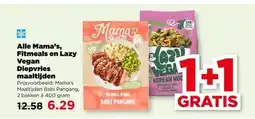 PLUS Alle Mama's, Fitmeals en Lazy Vegan Diepvries maaltijden aanbieding