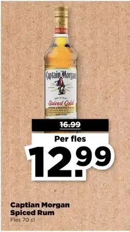 PLUS Captian Morgan Spiced Rum aanbieding