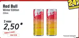Budget Food Red Bull Winter Edition aanbieding