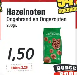 Budget Food Hazelnoten aanbieding