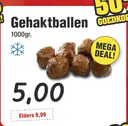 Budget Food Gehaktballen aanbieding