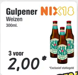 Budget Food Gulpener Weizen aanbieding