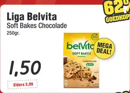 Budget Food Liga Belvita Soft Bakes Chocolade aanbieding