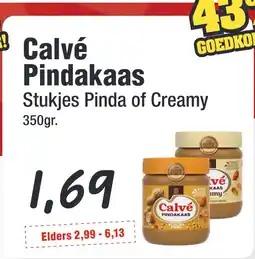 Budget Food Calvé Pindakaas aanbieding