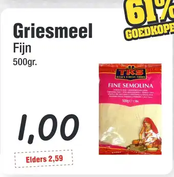 Budget Food Griesmeel Fijn aanbieding