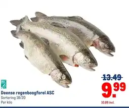Makro Deense regenboogforel ASC aanbieding