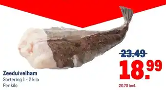 Makro Zeeduivelham Sortering aanbieding