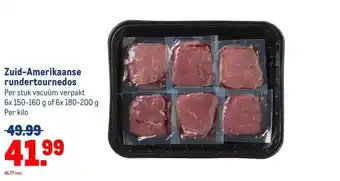 Makro Zuid-Amerikaanse rundertournedos aanbieding