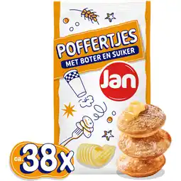 Albert Heijn Jan Poffertjes met boter en suiker aanbieding