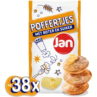 Albert Heijn Jan Poffertjes met boter en suiker aanbieding