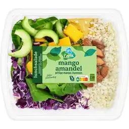 Albert Heijn AH Terra Plantaardige lunchsalade mango amandel aanbieding