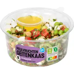Albert Heijn AH Kleine salade peulvruchten geitenkaas aanbieding