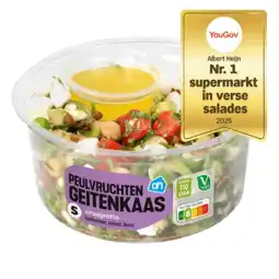 Albert Heijn AH Kleine salade peulvruchten geitenkaas aanbieding