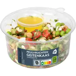 Albert Heijn AH Kleine salade peulvruchten geitenkaas aanbieding