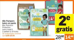 Albert Heijn Alle Pampers luiers en pants aanbieding