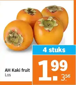 Albert Heijn AH Kaki fruit aanbieding