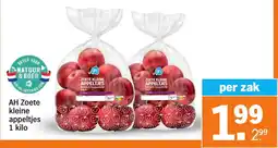 Albert Heijn AH Zoete kleine appeltjes aanbieding