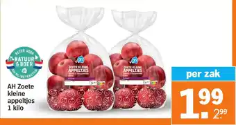 Albert Heijn AH Zoete kleine appeltjes aanbieding