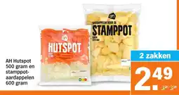 Albert Heijn AH Hutspot en stamppot aardappelen aanbieding