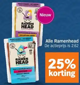 Albert Heijn Alle Ramenhead aanbieding