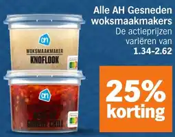 Albert Heijn Alle AH Gesneden woksmaakmakers aanbieding