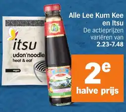 Albert Heijn Alle Lee Kum Kee en Itsu aanbieding